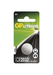 Gp Batteries Batéria lítiová, gombíková, CR2032, 3V, GP, blister, 1-pack