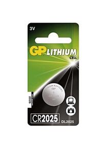 Gp Batteries Batéria lítiová, gombíková, CR2025, 3V, GP, blister, 1-pack