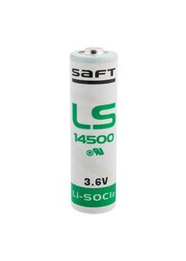 Batéria lítiová, špeciálna, LS14500, 3.6V, SAFT, SPSAF-14500-2600