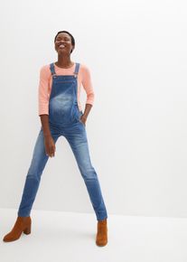 Salopette prémaman straight leg, Blu, Taglia 40, bonprix