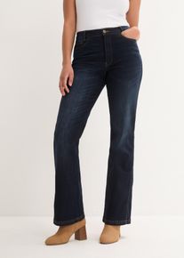 Jeans bootcut con bordo vita comodo vita alta, Blu, Taglia 44, bonprix