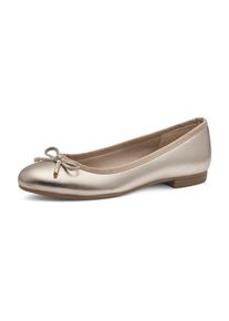 Marco Tozzi Ballerina Damen platin Größe 36