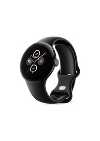 Google Pixel Watch 2 - matte black aluminum - smart watch with active band - obsidian - 32 GB