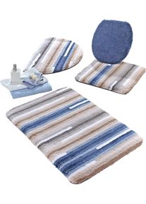 Kleine Wolke unisex Rohož do kúpeľne modrá veľkosť 6 - Poťah na veko