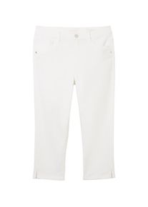 Tom Tailor Dames Jeans 'Kate Capri' wit 28