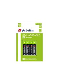 Verbatim Premium battery - 4 x AAA / HR03 - NiMH
