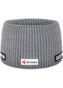Giesswein Dames Hoofdband 'Austria' grafiet / rood / zwart / wit One Size