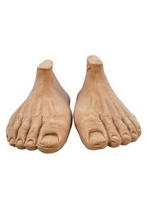 Hobbit latex foot cuffs