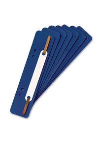 Heftstreifen, dunkelblau Kunststoff, 25er Pack