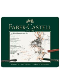Pitt Monochrome 21-teiliges Set medium Faber-Castell 112976