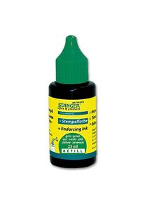Stempelfarbe grün Stanger, 25 ml Flasche