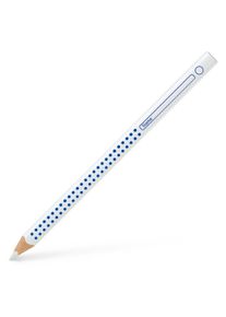 Farbstift JUMBO GRIP HEFT & TAFEL weiß Faber-Castell 110801