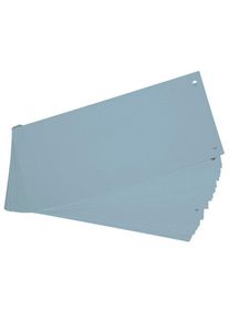Exacompta Trennstreifen, 100er Pack, blau aus 180g/m² Karton