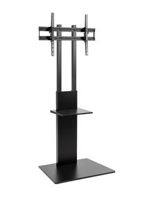 Alterzone Slim 7s TV floor stand with shelf 37"-70" TVs Black 40 kg Up to 600 x 400 mm