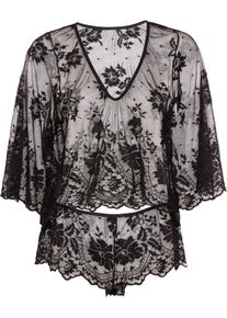 Top en hipster (2-dlg. set) - zwart - maat 52/54 (XXL) - bonprix