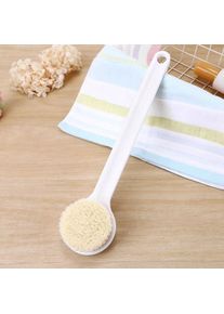 Ensemble d'accessoires de salle de bain,Brosse de bain à cheveux doux à Long manche, nettoyage en profondeur de la peau, exfoliante pour le corps,