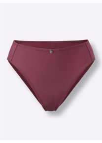 wäschepur Dames Jazzpants in 2x bordeaux ,maat 38, Witt, 82% Polyamide, 18% Elastan