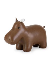 Zuny Butoir de porte Hippo Marron/Blanc Züny EXCLUSIVE SONDEREDITION LIMITED EDITION