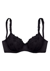 Nuance Dames Beugelbeha in zwart ,maat 105D, Witt, 56% Polyamide, 35% Polyester, 9% Elastan