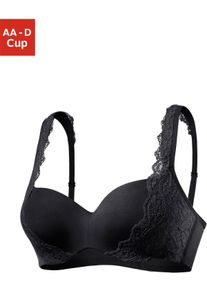 Nuance Damen Schalen-BH in schwarz ,Größe 80B, Witt, 83% Polyamid, 17% Elasthan