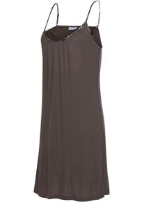 Lascana Damen Negligé in braun-gemustert ,Größe 36/38, Witt, 100% Viskose