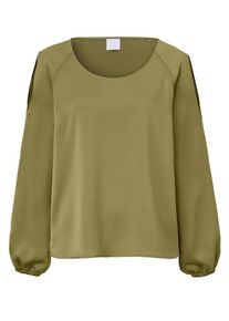 blouse REKEN MAAR avec d&eacute;coupes mode, Vert, taille 36