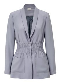 blazer REKEN MAAR à col châle, Bleu, taille 40