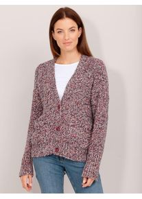 gilet maille Dress in à effet chiné harmonieux, Rouge, taille 44
