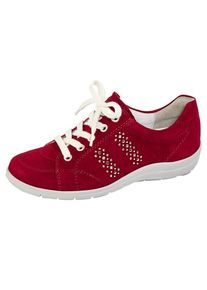 Naturläufer derbies Naturläufer en cuir velours haut de gamme, Rouge, taille 8, largeur H