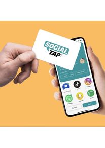 Social Taps - White Card