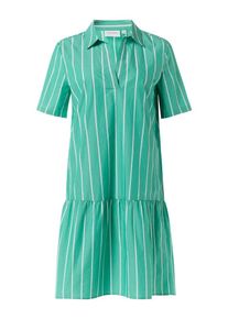 comma, comma casual identity Dames Jurk groen / wit 32