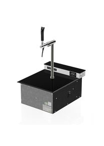 ich-zapfe Tireuse a biere, Machine a biere, Refroidisseur bière, Pompe a biere - 35 litres/h, Lindr Pygmy PRO Kitchen pour cuisine Bar