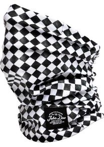 John Doe Mini Flag, multifunctional headwear , color: Black/White , size: One Size
