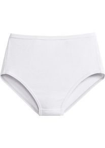 wäschepur Damen Jazzpants 5x weiß Größe 38