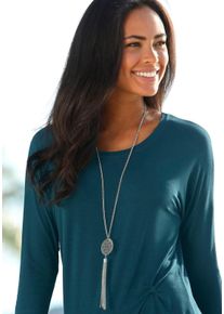 Lascana Dames Lange ketting in Zilverkleur ,maat 0, Witt,