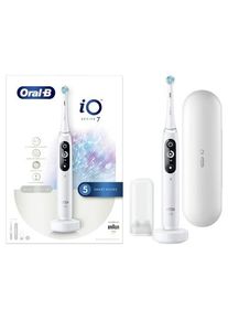 Oral-B io series 7 white elektrická zubná kefka + držiak + puzdro set