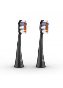 TRUELIFE Sonicbrush K-series heads whiten black náhradné hlavice pre sonickú zubnú kefku 2 ks