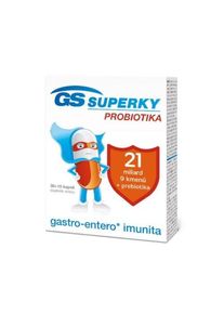 GS SUPERKY Probiotika 30 + 10 kapsúl ZADARMO