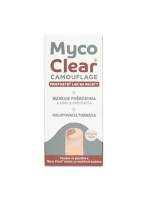 MYCO CLEAR Camouflage priepustný lak na nechty 5 ml