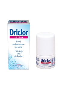 DRICLOR Guľôčkový antiperspirant pri nadmernom potení 20 ml