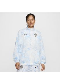 Veste tissée Nike Football Portugal Essential Windrunner pour femme - Blanc