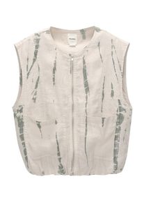 Pull&Bear Pull&Bear Kamizelka dla kobiet piaskowy / jodła Rozmiar S