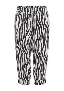 B.Young Pantalon chino 'FALAKKA' Femme noir, blanc taille 34