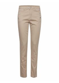 Fransa Pantalon chino 'LOMAX' Femme beige taille 34