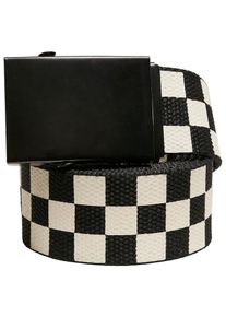 Urban Classics Gürtel Damen schwarz / weiß Größe 95/105