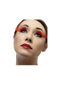 maskworld Falsche Wimpern Red Flame | Faschingsschminke