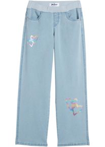 bonprix Blugi fete, wide leg albastru 176