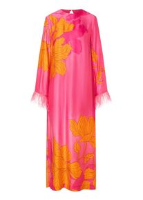 ana alcazar Dames Jurk ' Pasmy ' oranje / pink 34