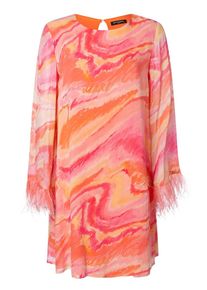 ana alcazar Dames Jurk 'Refora' oranje / koraal / pink 34