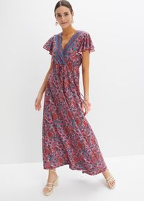 Gedessineerde maxi jurk - roze - maat 32/34 (XS) - bonprix